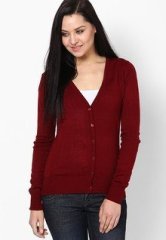 Entropy Maroon Sweaters women