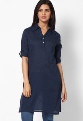 Entropy Navy Blue Tunics women