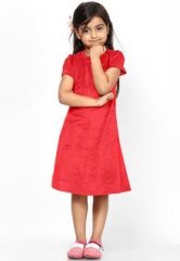 Evolve Red Casual Dress girls