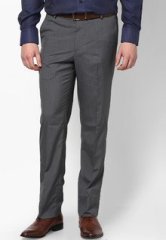 Excalibur Dark Grey Formal Trousers men