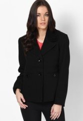 Fairwind Solid Black Winter Jacket women