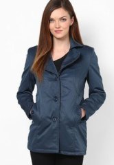 Fort Collins Aqua Blue Full Sleeve Jacket women