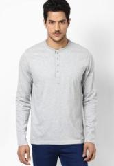 Freecultr Grey Henley T Shirt men