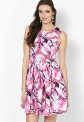 French Connection Pink Sleeveless Floral Dress women