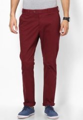 French Connection Red Casual Trouser men