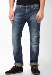 Gas Blue Memphis Zip A Regular Fit Jeans men