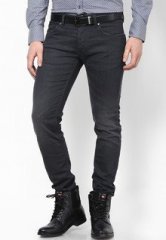 Gas Dark Grey Warris J. Slim Fit Jeans men