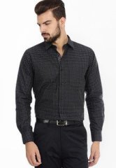 Genesis Checks Grey Casual Shirt men