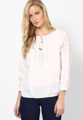 Gipsy Embroidered White Tunic women