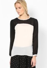 Gipsy Solid Off White Tunic women