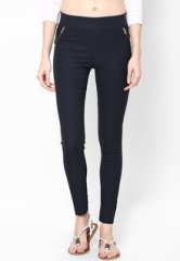 Harpa Navy Blue Jeggings women