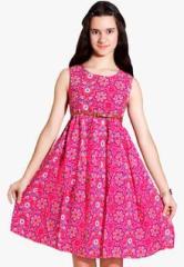 Hushbhi Multicoloured Casual Dress girls