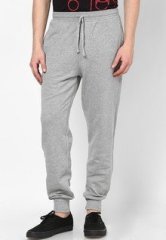 Incult Grey Marl Jogger Pant With Elasticated Hem men