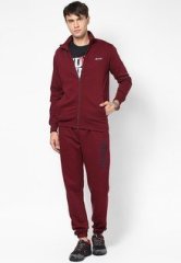 Incult Maroon Tracksuit men