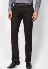 Indian Terrain Brown Formal Trouser men