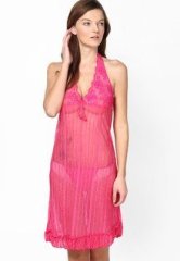 Intima Pink Lace Babydoll women