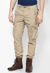 Jack & Jones Khaki Solids Chinos men