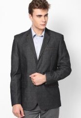 John Players Dark Grey Jackets & Blazers men