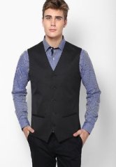 John Players Grey Waistcoats men