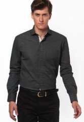 Knight N Gale Black Formal Shirts men