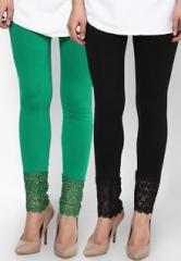 La Firangi Multi Coloured Leggings women