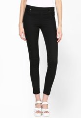 La Rochelle Black Solid Jegging women