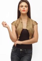 Ladybug Beige Solids Shrug women