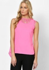 Lara Karen Embroidered Detail Tank Top women