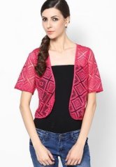 Lara Karen Geo Pattern Lace Shrug women