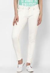 Lee White Jeans women