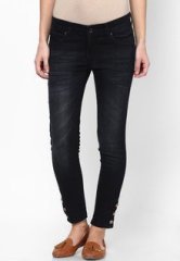 Lesley Black Washed Jeans women