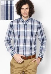 Levis Blue Casual Shirt men