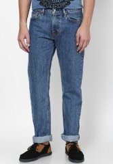 Levis Indigo Regular Straight Fit Jeans men