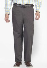 Live In Solid Coffee Formal Trouser men