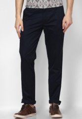 London Bridge Solid Blue Chinos men