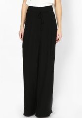 Mango Black Trousers women