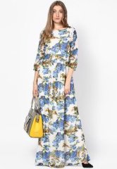 Miaminx Cream Floral Dress women