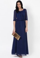 Miaminx Navy Blue Dress women