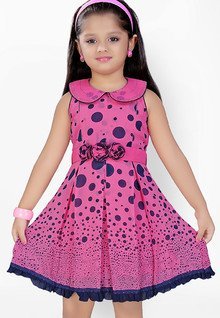 Mint Pink Casual Dress girls