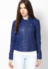 Miss Bennett Biker Chic Ink Pu Jacket women