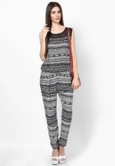 Miss Bennett Boho Dream Black & White Jumpsuit women