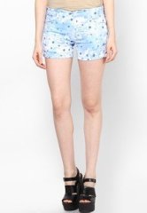 Miss Bennett Light Blue Shorts women