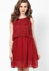 Miss Bennett Maroon Dresses women