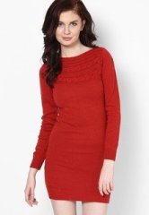 Miss Bennett Red Bodycon Dress women