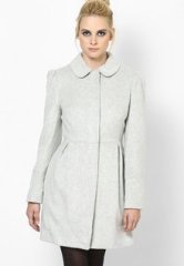 Miss Selfridge Grey Pea Coat women