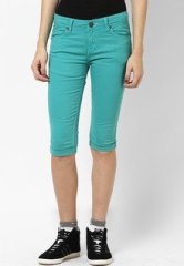 Monte Carlo Green Ladies Capri women