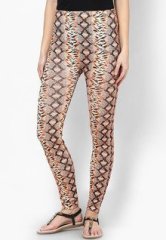 N-gal Animal Print Leggings women