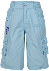 Nauti Nati Light Blue 3/4th shorts boys