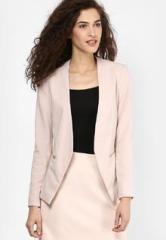 New Look Shell Pink Crepe Summer Jacket women