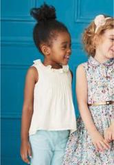 Next Ecru Ruffle Sleeveless Blouse girls